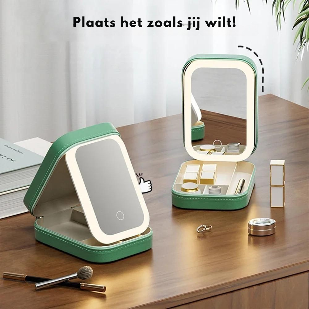LuxeCase – Verlichte Make-up Organizer | 50% KORTING