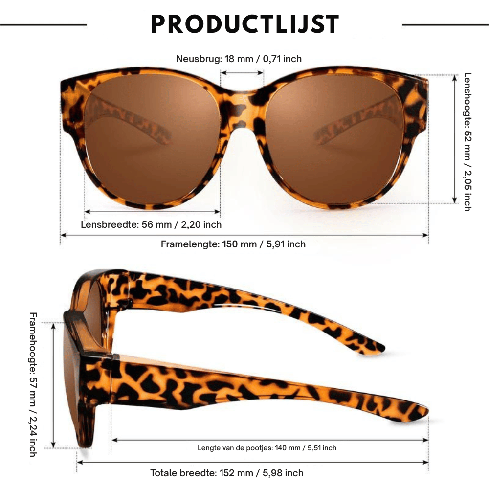 Maxine — Cat-Eye Zonnebril | 1+1 GRATIS