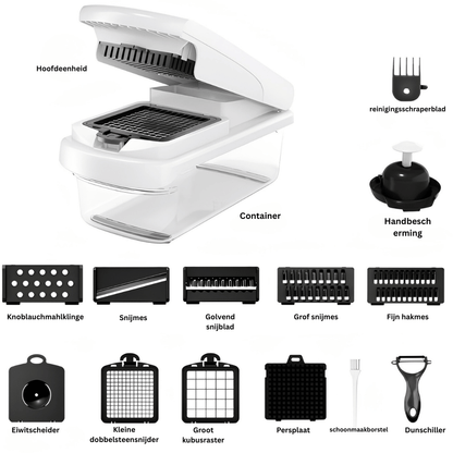 SliceMaster Pro — Groentesnijder | 50% KORTING