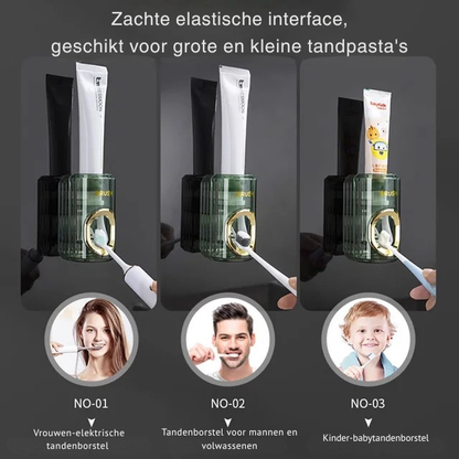 LuxuRelax – Automatische Tandpastadispenser |  1+2 GRATIS