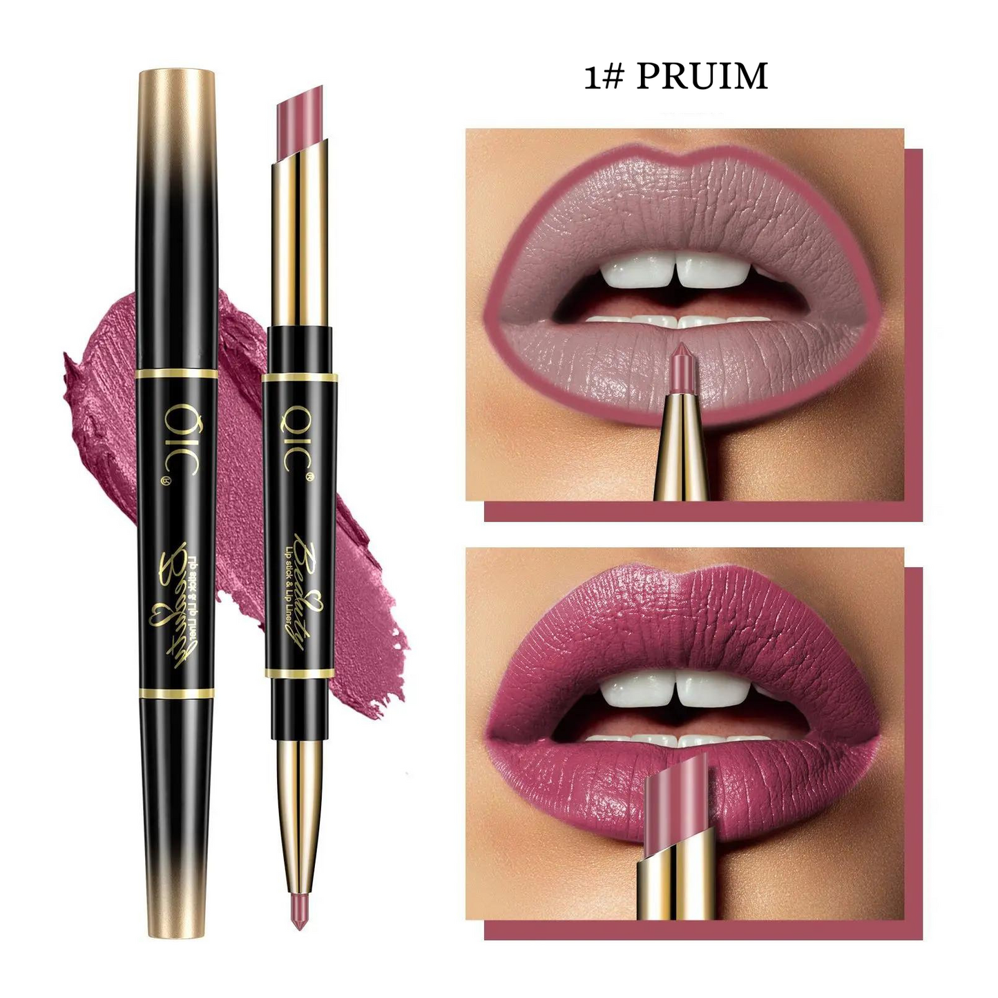 2 in 1 lippenstift & lipliner