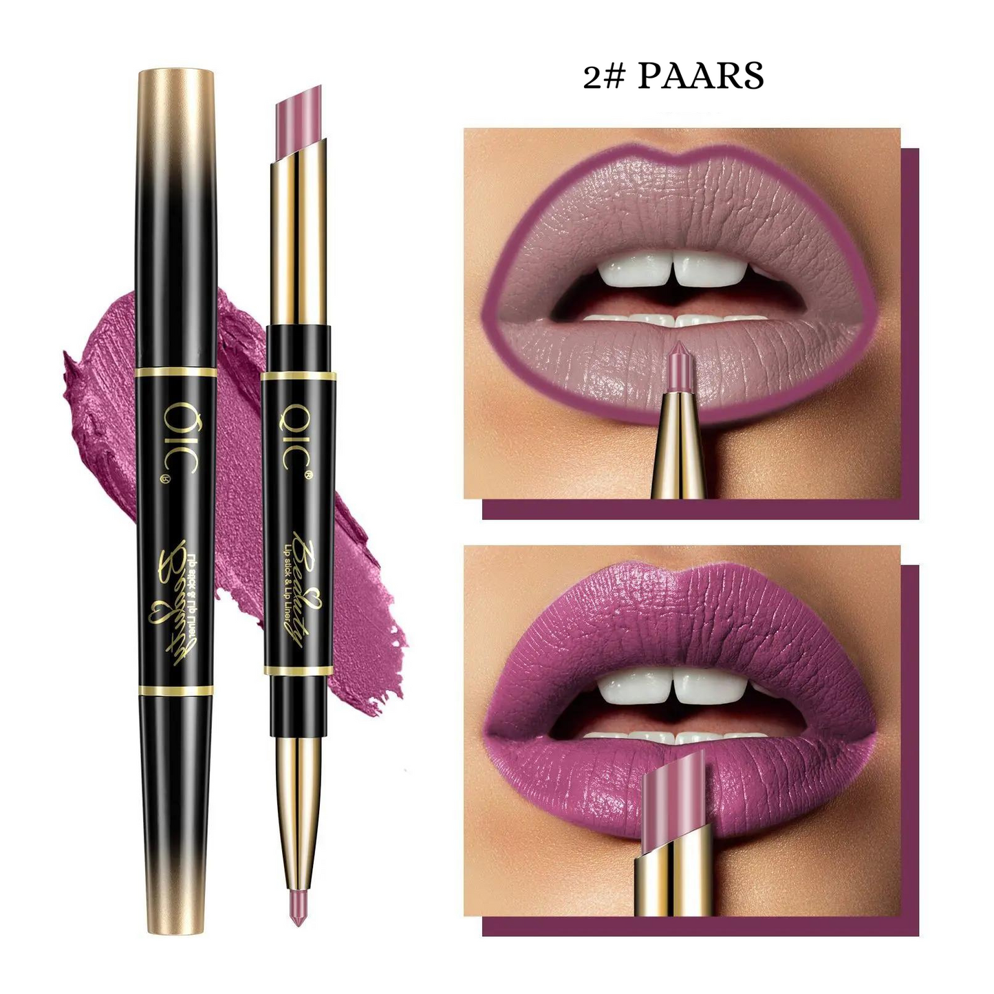 2 in 1 lippenstift & lipliner