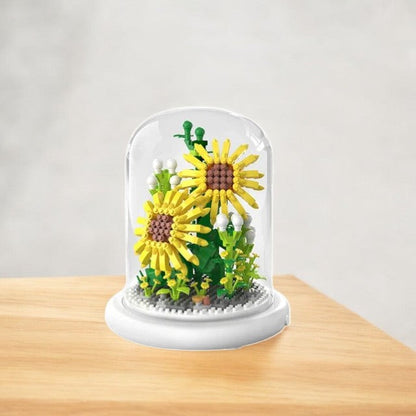 Variant image for Glazen Bloem Puzzelset - Creëer Onderhoudsvrije Tuindecoratie-4