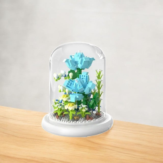 Variant image for Glazen Bloem Puzzelset - Creëer Onderhoudsvrije Tuindecoratie-3