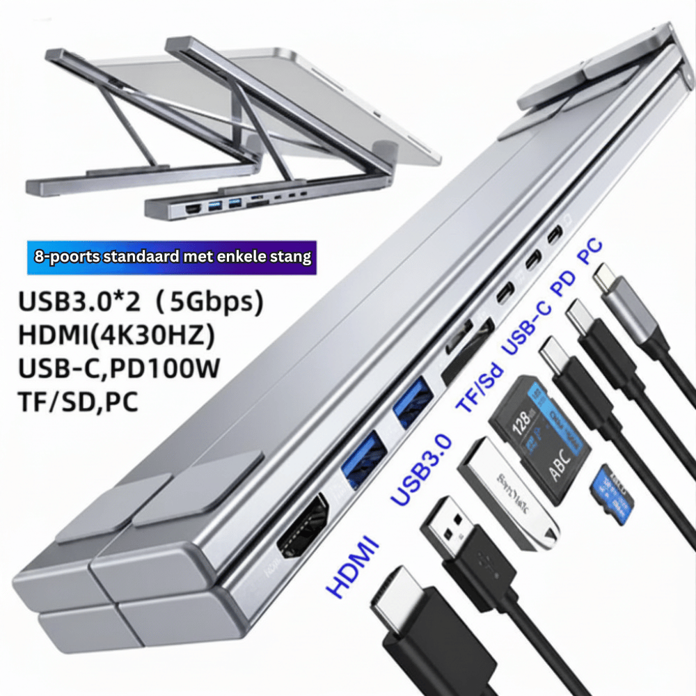 NexusEdge — Slim Dockingstation | 50% KORTING