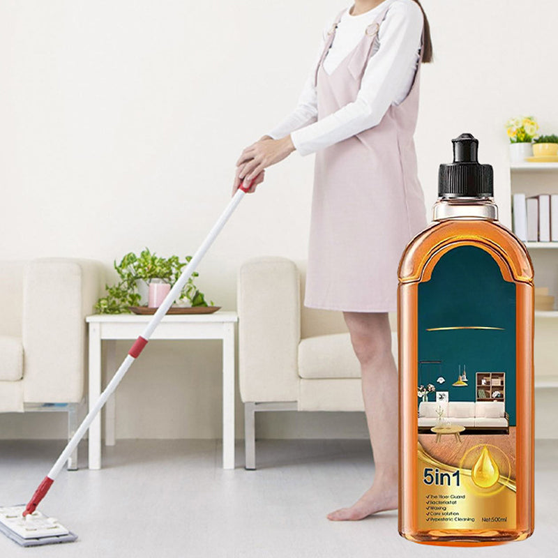 Natuurlijke vloerverzorging met dubbele werking (500 ml)