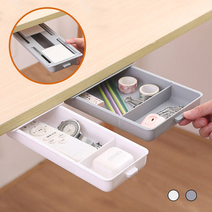 Opberglade onder bureau