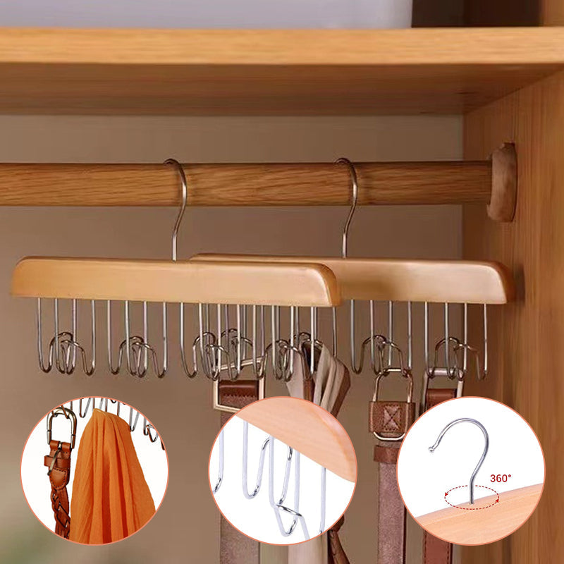 Hanger voor stropdassen en riemen
