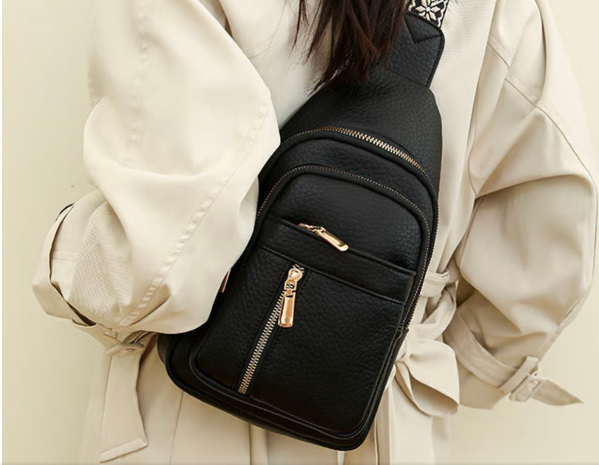 Schoudertas – Elegante leren schoudertas