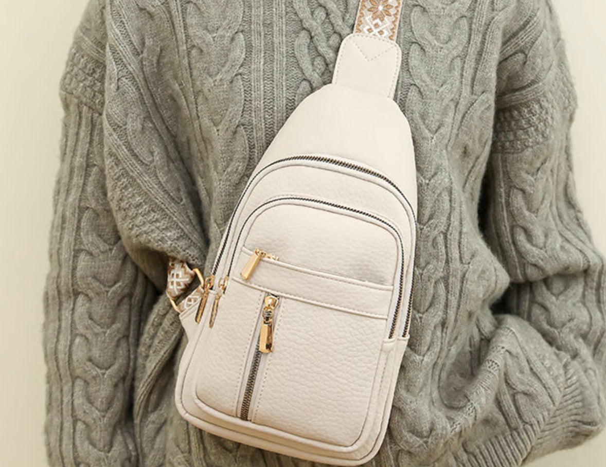 Schoudertas – Elegante leren schoudertas