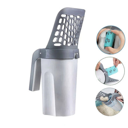 PetClean – Geurvrij Kattenbakschep-Set | 50% KORTING