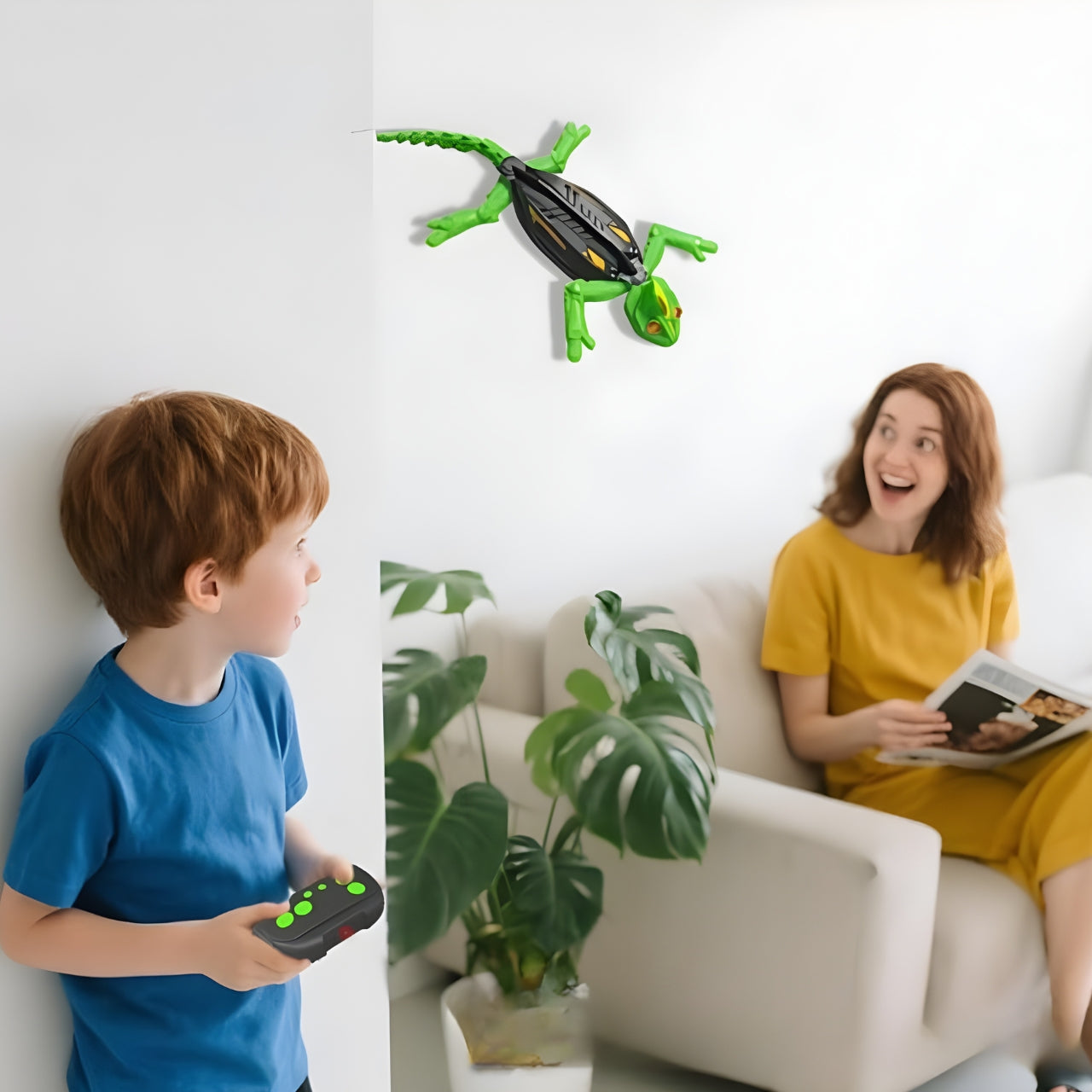 GeckoRC – Op afstand bestuurbare klimmende hagedis voor kinderen | 50% KORTING