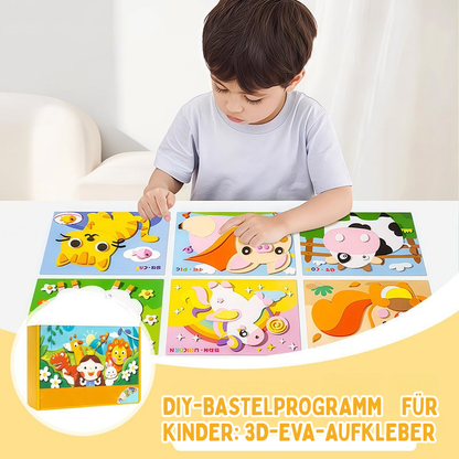 CraftyKids – DIY 3D EVA knutselstickers