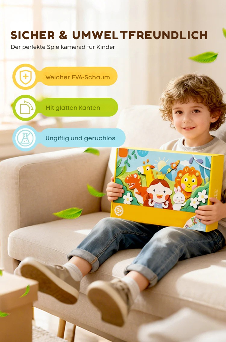 CraftyKids – DIY 3D EVA knutselstickers