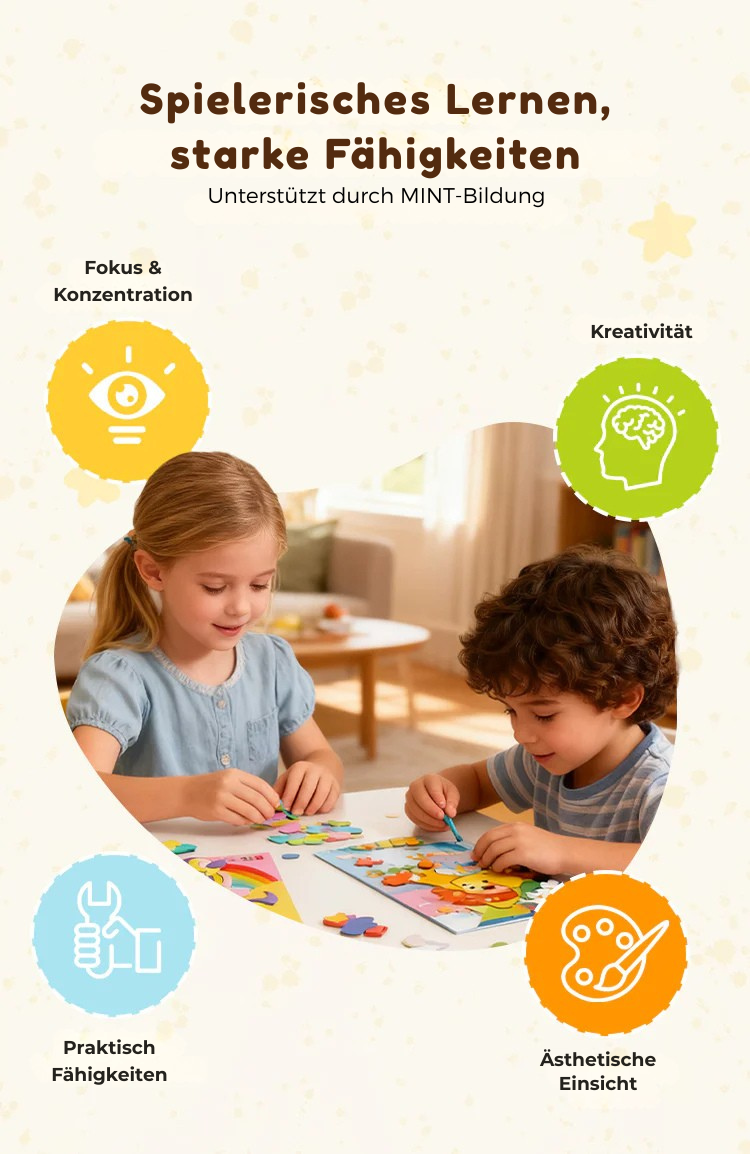 CraftyKids – DIY 3D EVA knutselstickers