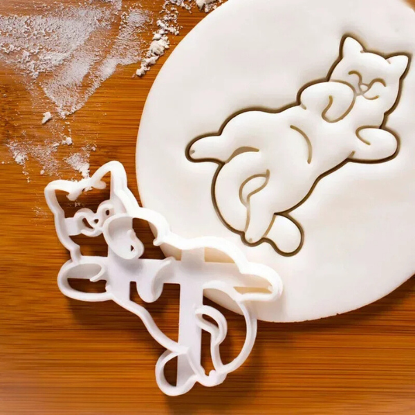 PurrfectBake - Schattige Kat Cookie Vorm DIY Bak Decoratie Gereedschap | 50% KORTING