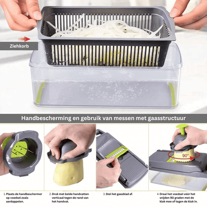 SlicePro — Groentesnijder Set | 50% KORTING
