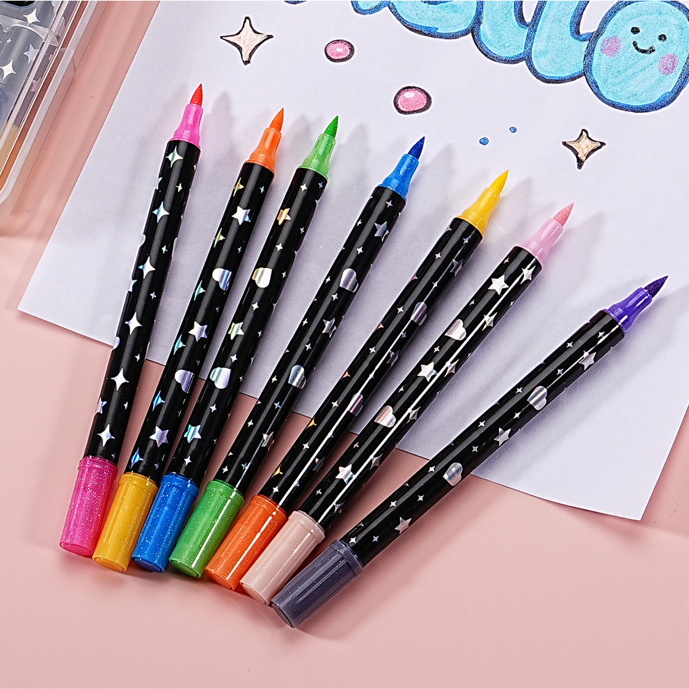 ColorSplash – 24 + 24 GRATIS Glitter Splash Markers