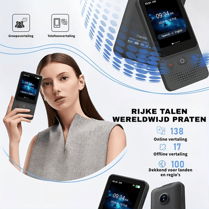 LinguaLink – Intelligente Spraakvertaler | 50% KORTING