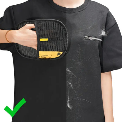 GroomyGlove – Antistatische handschoen voor het verwijderen van dierenhaar | 1+2 GRATIS