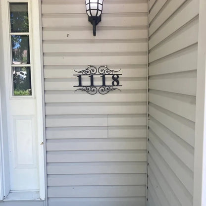 Huisnummerbord Met Naam - Gepersonaliseerd en Weerbestendig