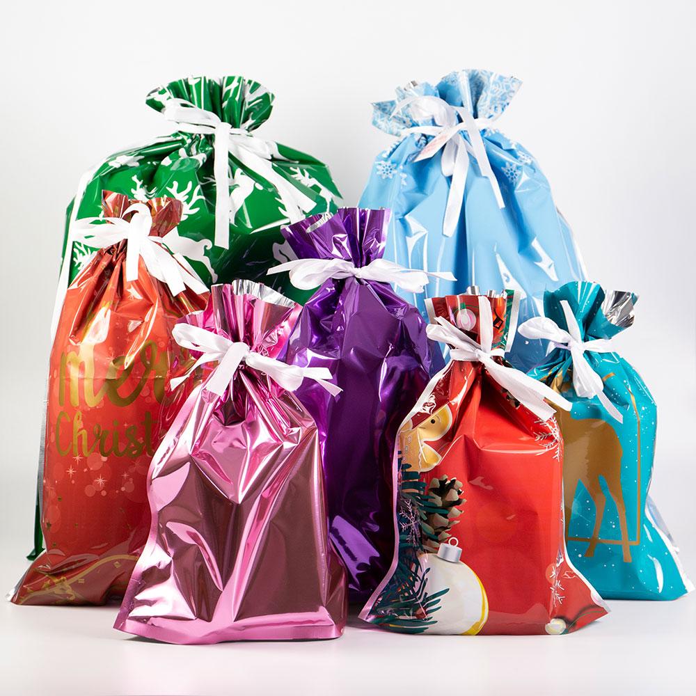 FestiveWrap - Feestelijke cadeauzakjes - snel inpakken zonder schaar of plakband | 50% KORTING