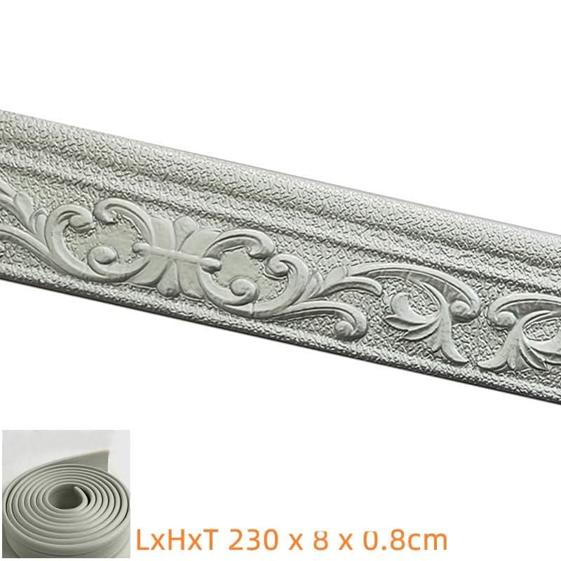 3D-sokkel - Zelfklevende 3D-wandbekleding Stroken x 230 cm