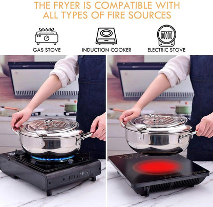 CrispPan – Perfect knapperig frituren | 50% KORTING