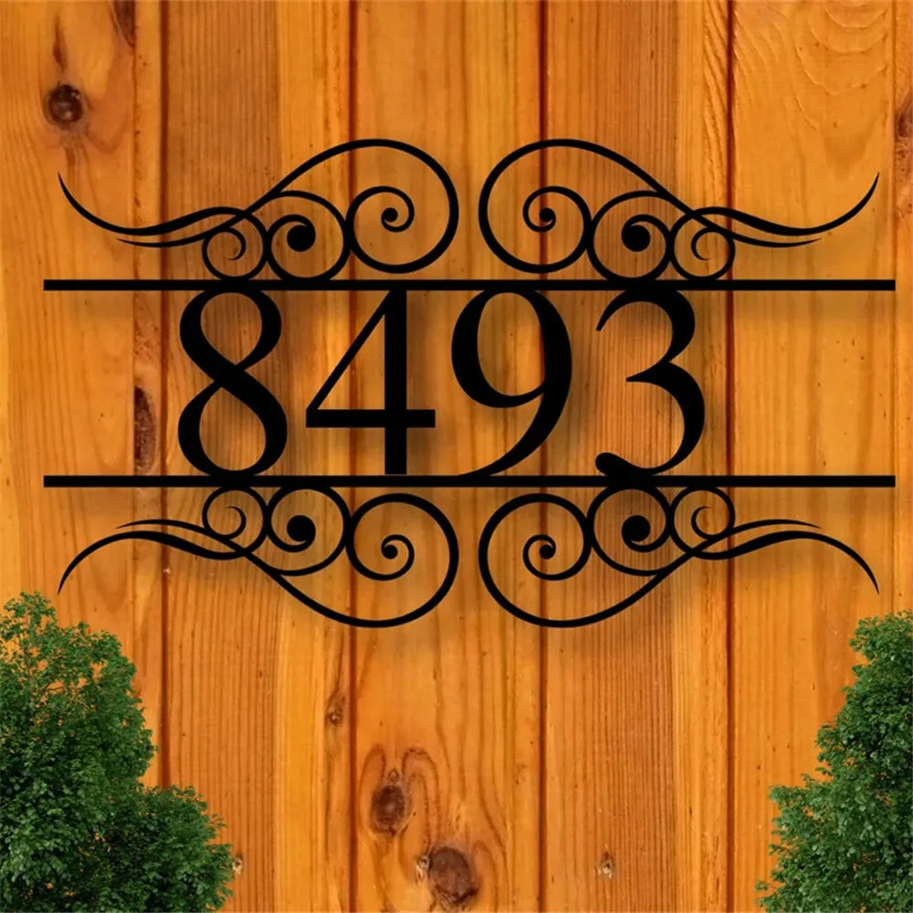 Huisnummerbord Met Naam - Gepersonaliseerd en Weerbestendig