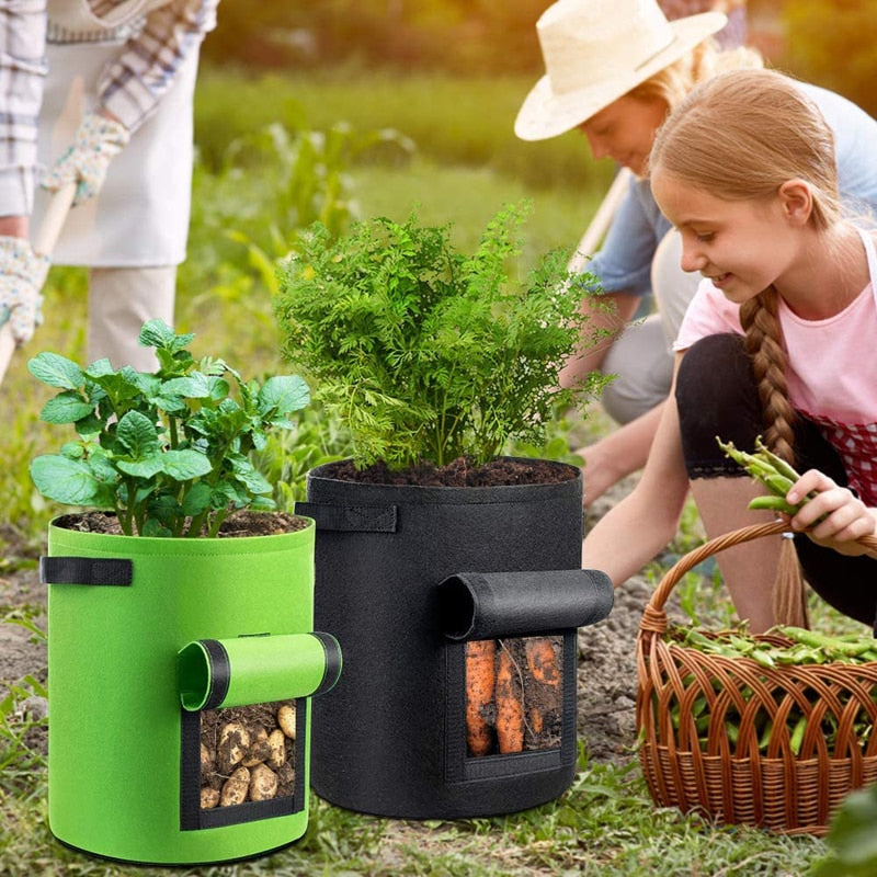 GrowEase™ Groenteteeltzak – Slim Oogsten Zonder Gedoe! | 1+1 GRATIS