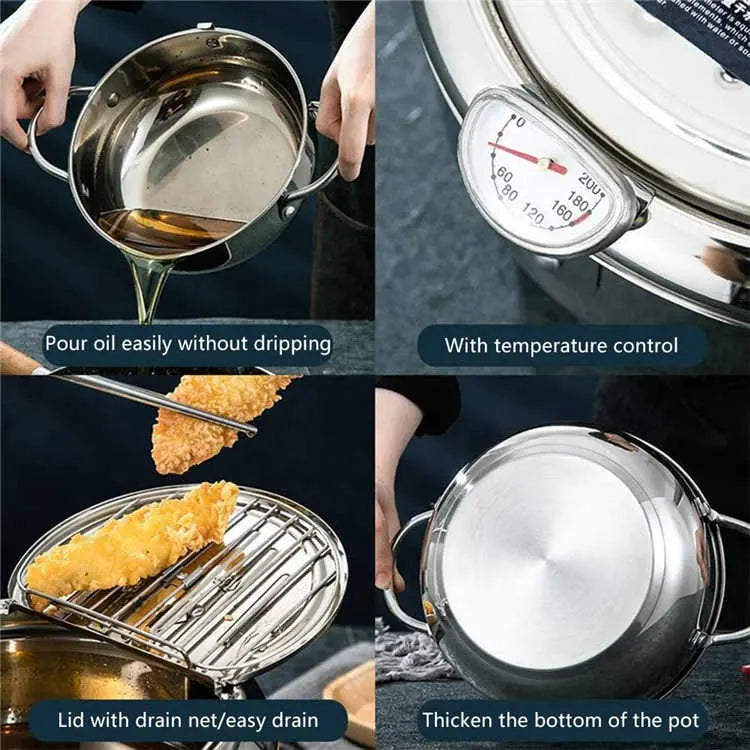 CrispPan – Perfect knapperig frituren | 50% KORTING