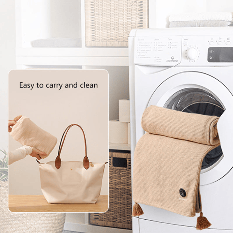 CloudCloak – Draagbare, zachte verwarmde deken