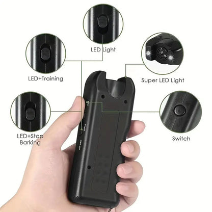 Draagbare blafcontrole, gloeiende ultrasone hondenverjager