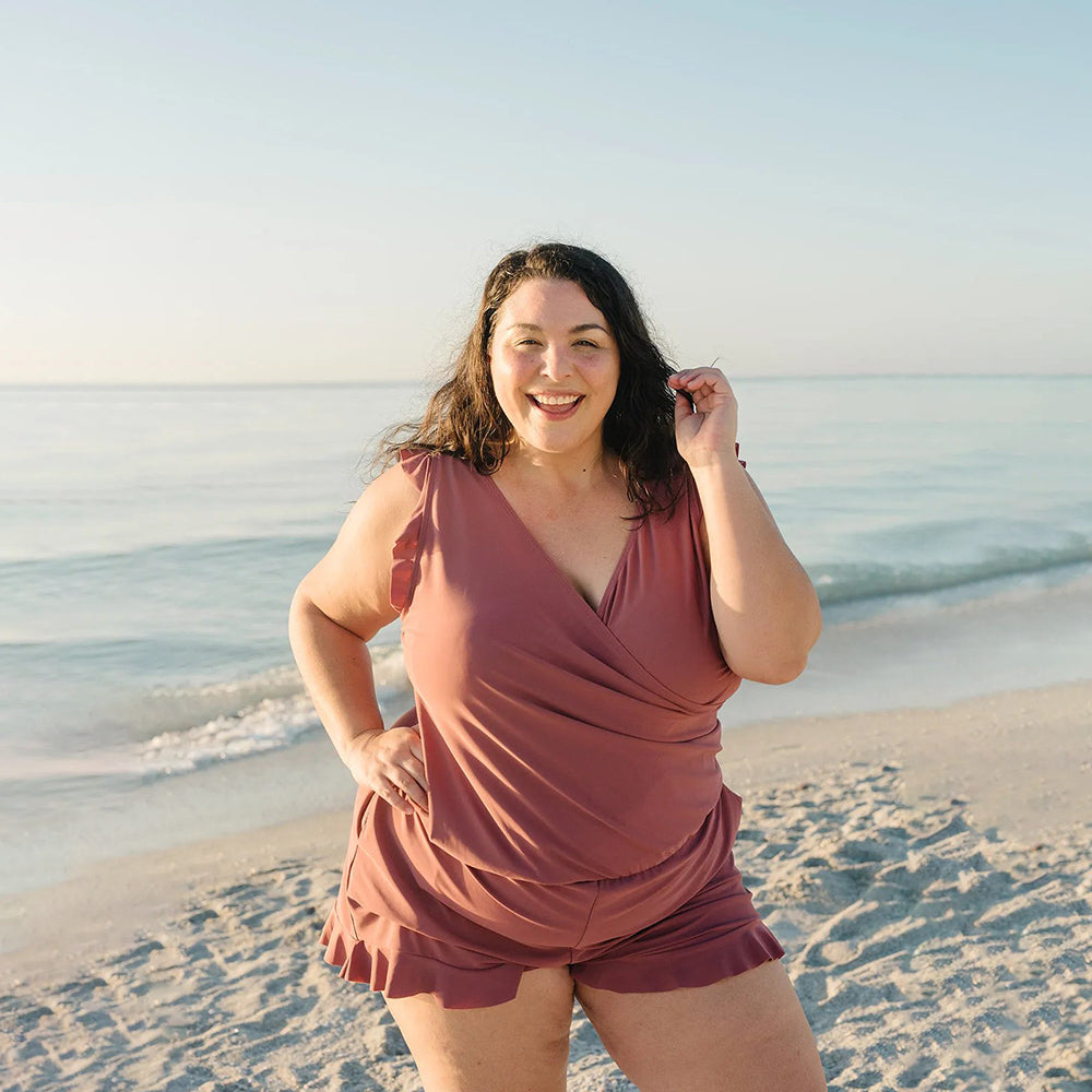 SwimShaper™ – 2in1 Zwemromper met geïntegreerde BH & uitneembare cups BH-Cup | 50% KORTING