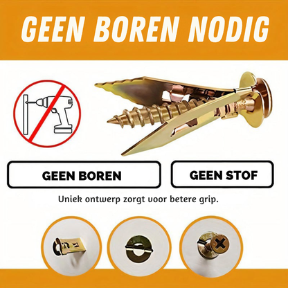 FixSecure – Sterke pluggen zonder boren | 100+100 GRATIS