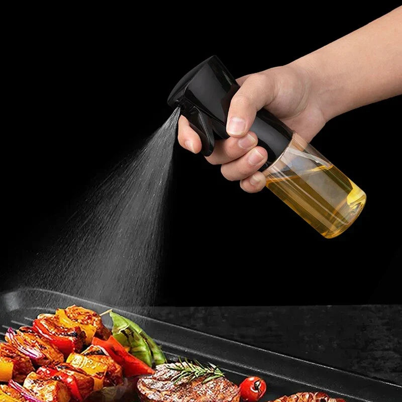 Keukenoliefles Spray - Gezond Koken Met Precisie Zonder Te Lekken