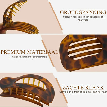 EleganceClip™ – Ovale Haarnadelset voor Stijlvolle Look in Slechts Enkele Seconden | 2+2 GRATIS