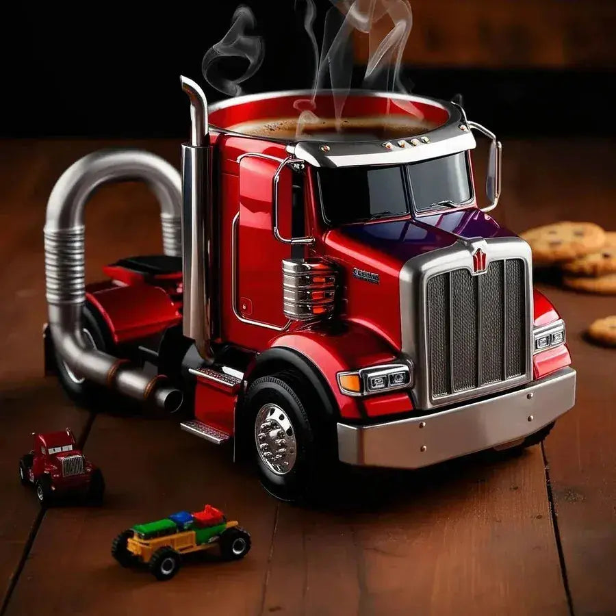 Truck koffiemok – duurzaam en uniek ontwerp