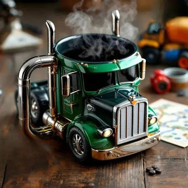 Truck koffiemok – duurzaam en uniek ontwerp