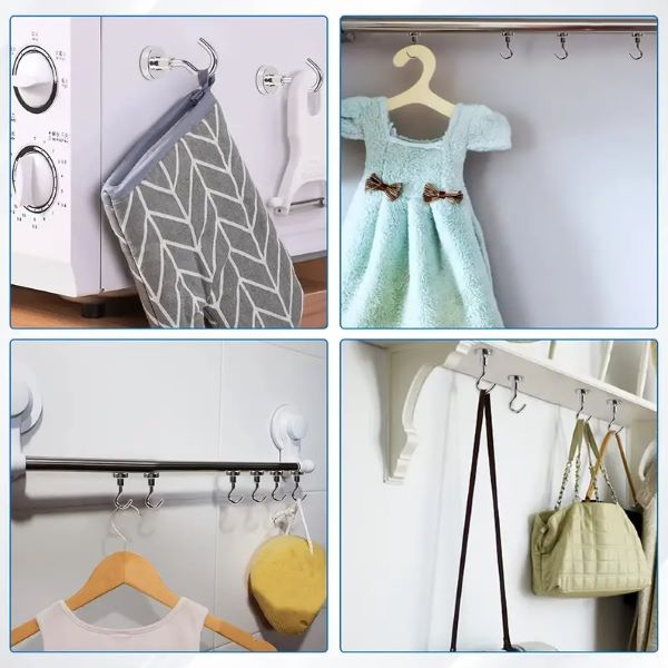 Magtasti – Supersterke magnetische haken (10 stuks) voor perfecte organisatie! | 1+1 GRATIS