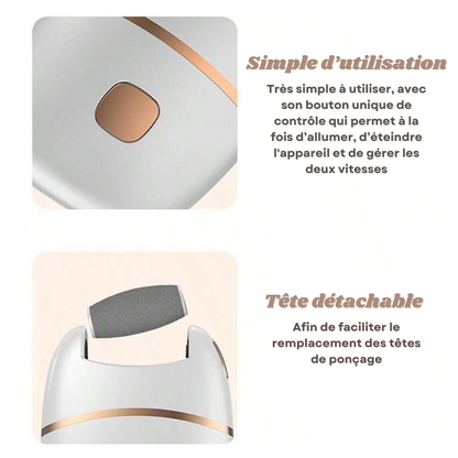 SmoothSpin™ – Elektrische Eeltverwijderaar voor Zijdezachte Voeten in Minuten | 50% KORTING
