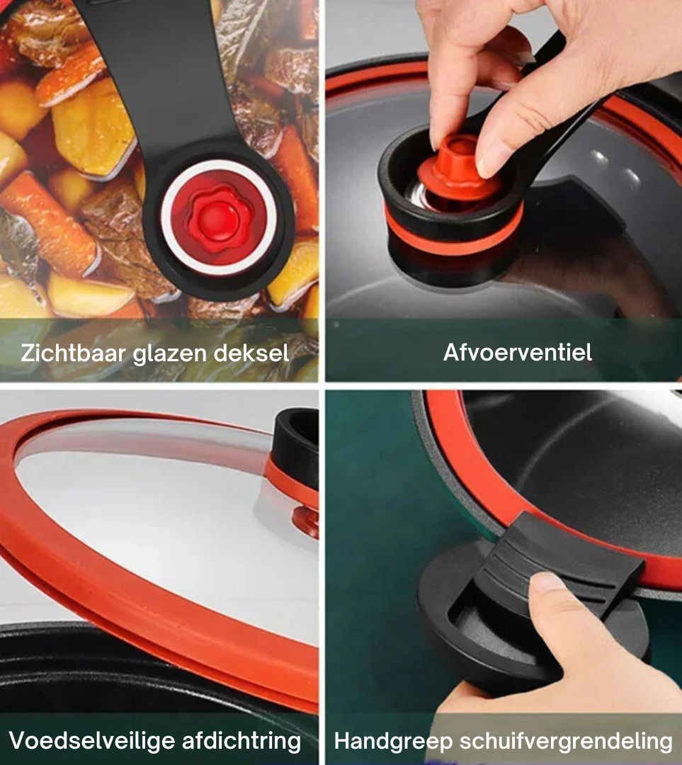 MikroPot - Innovatieve micro-snelkookpan