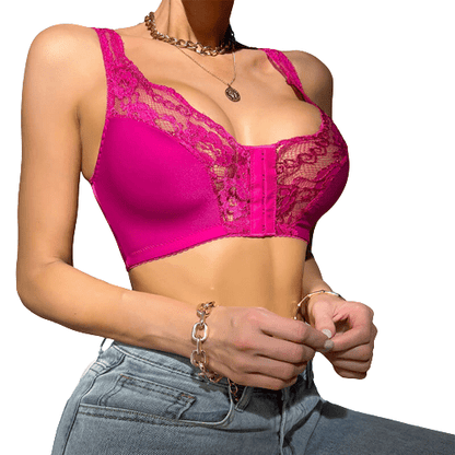 Ademend kanten ondergoed zonder stalen rand