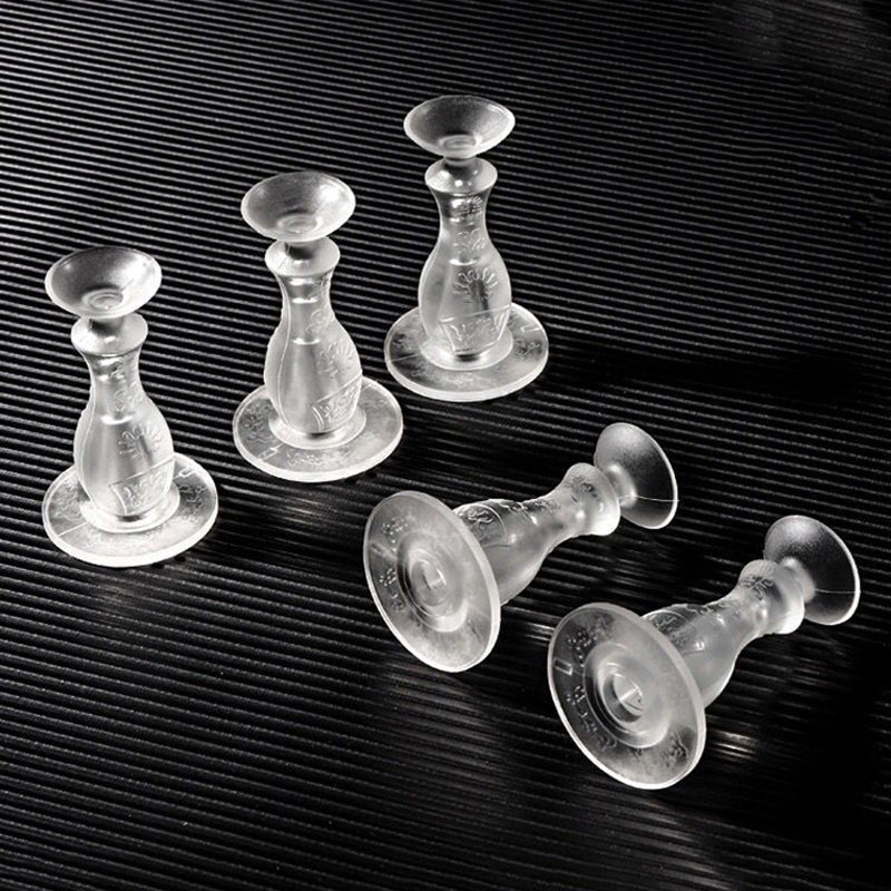 Transparante siliconen anti-botsing deurstop