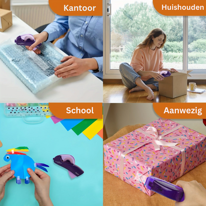 QuickWrap™ - Snel en gemakkelijk cadeautjes inpakken  | 50% KORTING