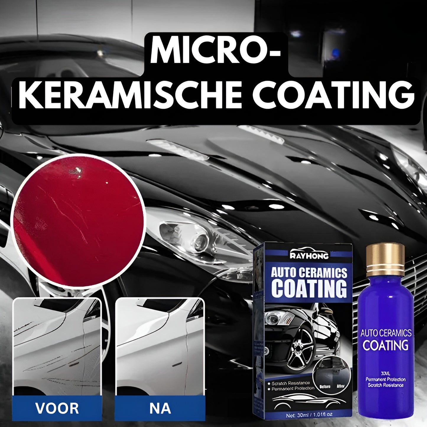 CeramiShield - Microkeramische coating | 1+1 GRATIS