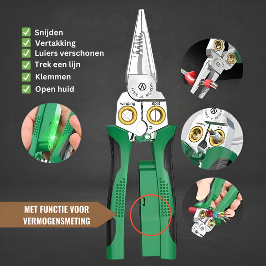 PrecisionCut - Precies strippen en snijden met multifunctioneel PrecisionCut - Precies strippen en snijden met multifunctioneel