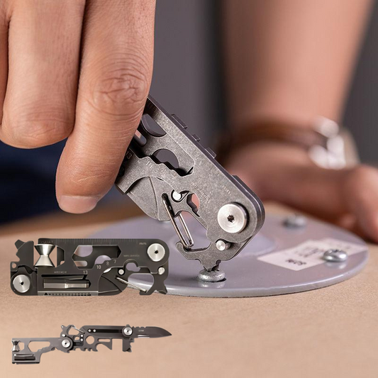 PocketPro - 30 in 1 Multifunctionele Overlevings Hulpmiddel | 50% KORTING