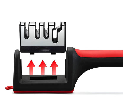 4-traps slijper voor messen en scharen