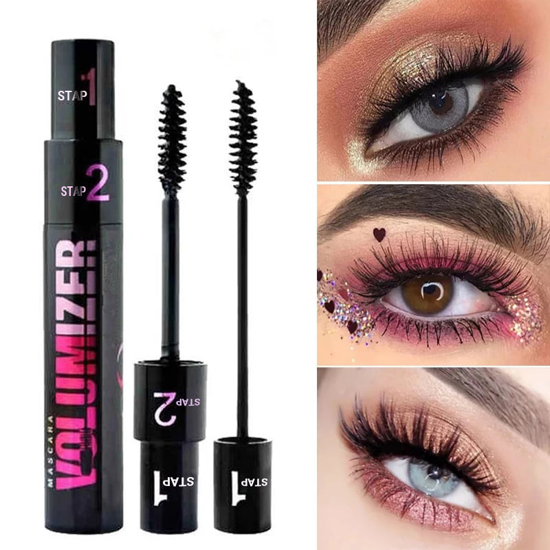 InfinityLash  - 4D Mascara - Lange dikke krul Duo wimpermascara | 1+1 GRATIS